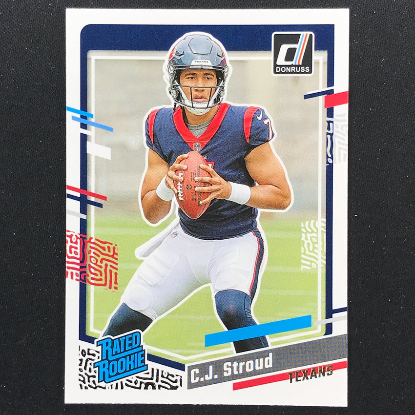 2023 Donruss Football C.j. Stroud Rated Rookie Base No 339