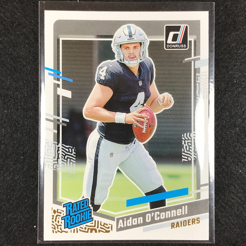 2023 Donruss Football Aidan Oconnell Rated Rookie Base Canvas No 360