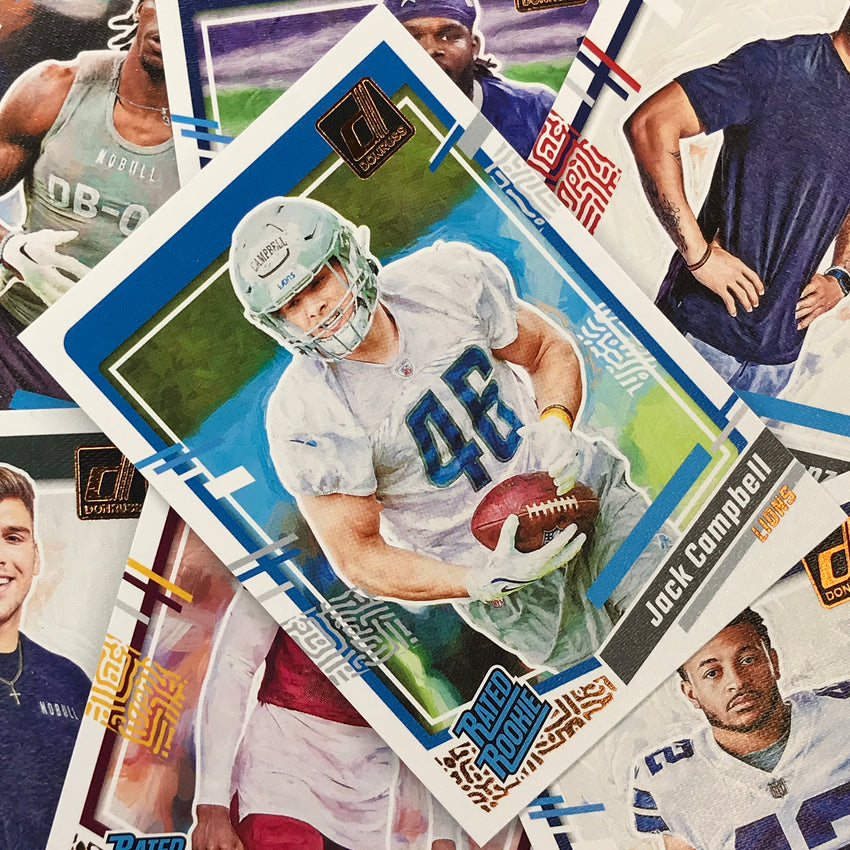 2023 Donruss Football JAYDEN REED Rated Rookie Portrait Base #15