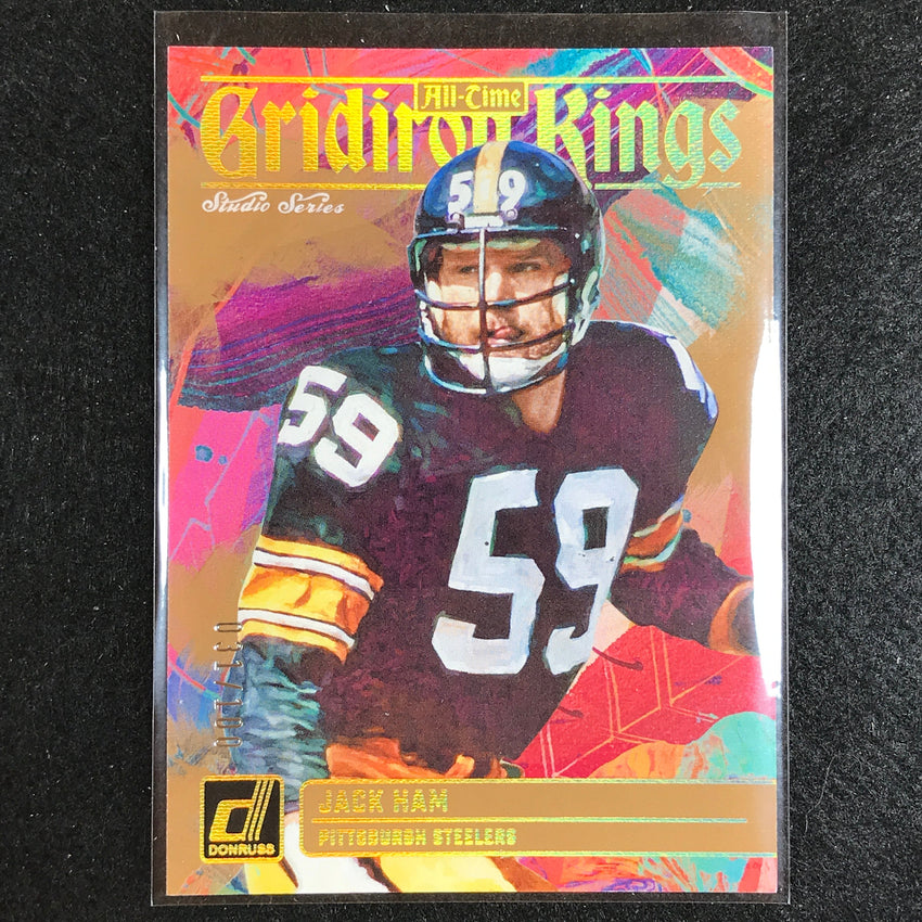 2023 Donruss Football Jack Ham All-time Gridiron Kings Studio Series 31/100