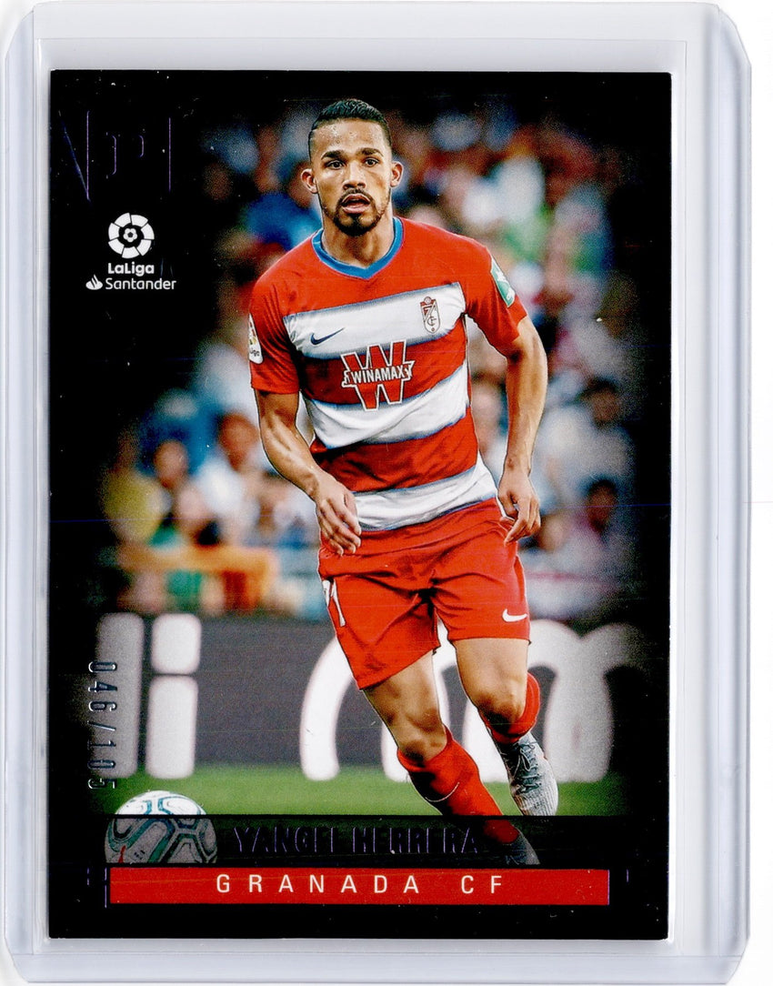 2019-20 Chronicles Soccer YANGEL HERRERA Panini Base Purple 46/105-Cherry Collectables