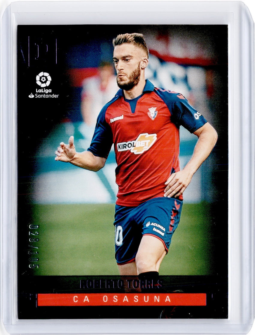 2019-20 Chronicles Soccer ROBERTO TORRES Panini Base Purple 28/105-Cherry Collectables