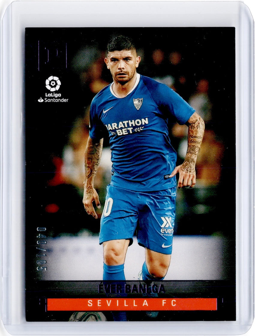 2019-20 Chronicles Soccer EVER BANEGA Panini Base Purple 40/105-Cherry Collectables