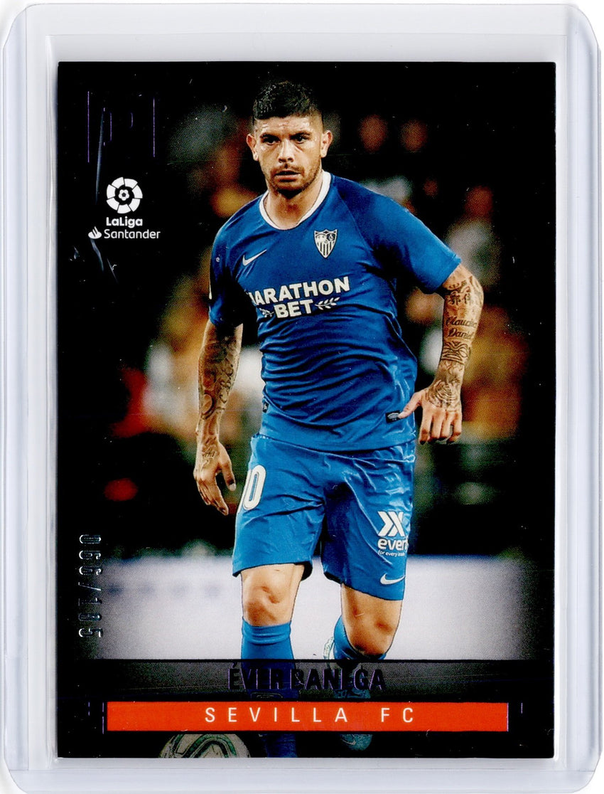 2019-20 Chronicles Soccer EVER BANEGA Panini Base Purple 66/105-Cherry Collectables
