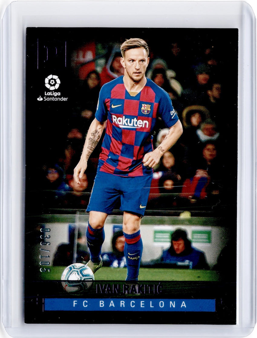 2019-20 Chronicles Soccer IVAN RAKITIC Panini Base Purple 36/105-Cherry Collectables