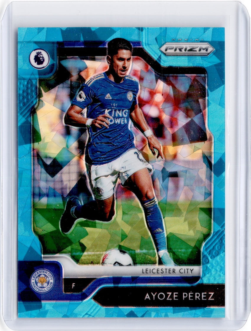 2019-20 Chronicles Soccer AYOZE PEREZ Blue Ice Prizm 72/99-Cherry Collectables