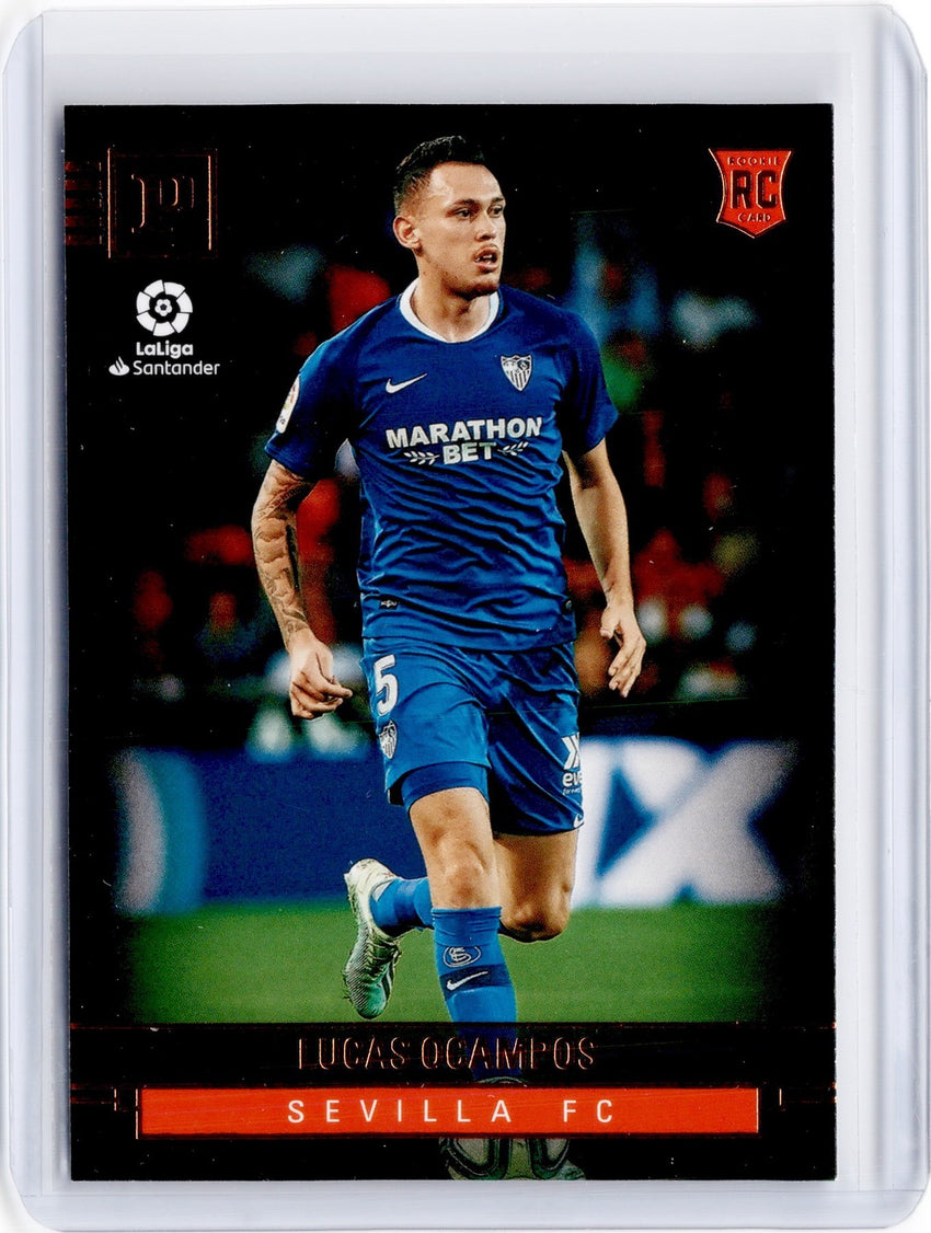 2019-20 Chronicles Soccer LUCAS OCAMPOS Base Bronze Rookie #383-Cherry Collectables