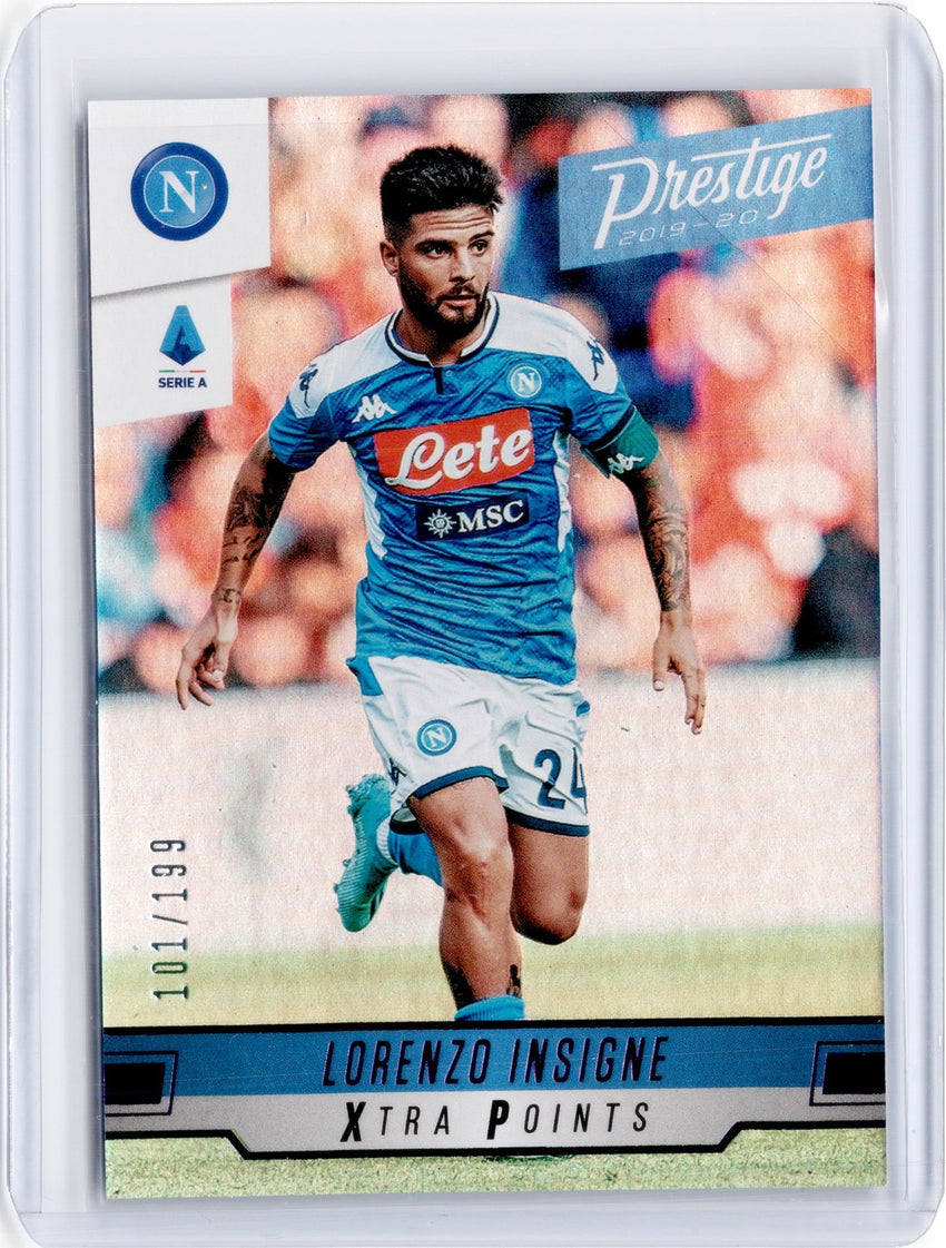 2019-20 Chronicles Soccer LORENZO INSIGNE Prestige Xtra Points Purple 101/199-Cherry Collectables