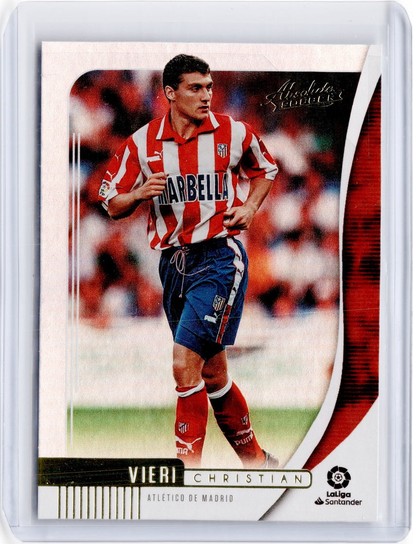 2019-20 Chronicles Soccer CHRISTIAN VIERI Absolute #1-Cherry Collectables