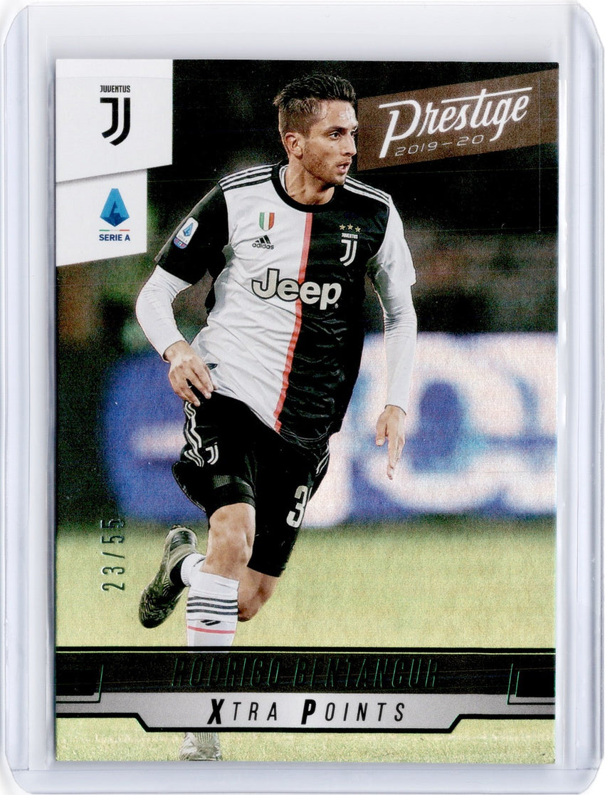 2019-20 Chronicles Soccer RODRIGO BENTANCUR Prestige Xtra Points Green 23/55-Cherry Collectables