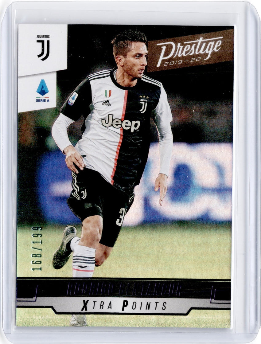 2019-20 Chronicles Soccer RODRIGO BENTANCUR Prestige Xtra Points Purple 168/199-Cherry Collectables