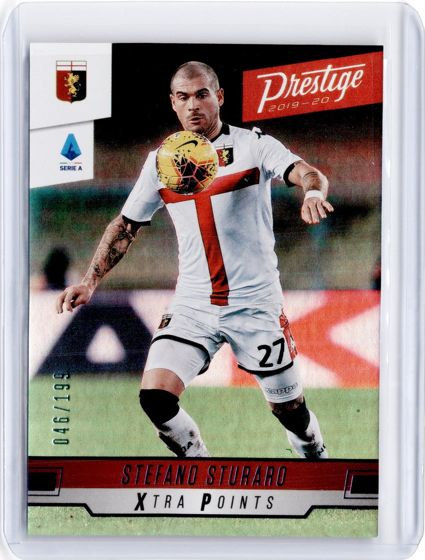 2019-20 Chronicles Soccer STEFANO STURARO Prestige Xtra Points Purple 46/199-Cherry Collectables
