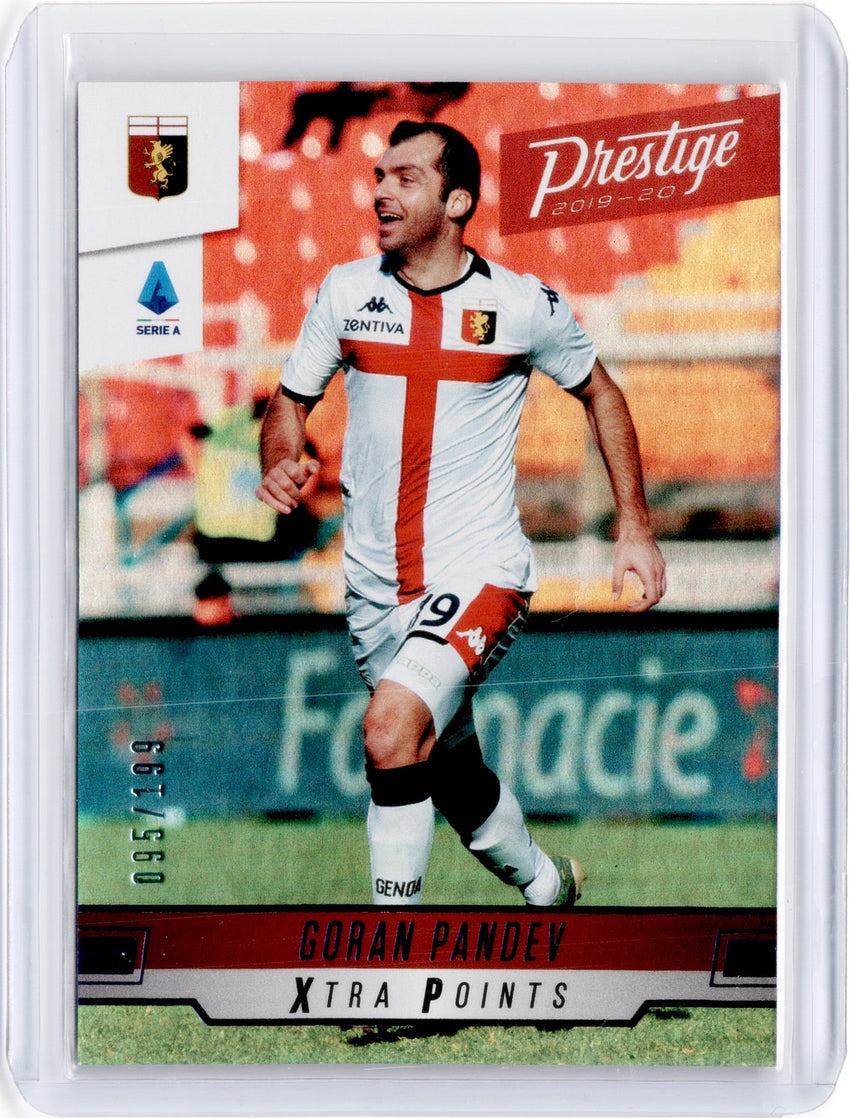 2019-20 Chronicles Soccer GORAN PANDEV Prestige Xtra Points Purple 95/199-Cherry Collectables