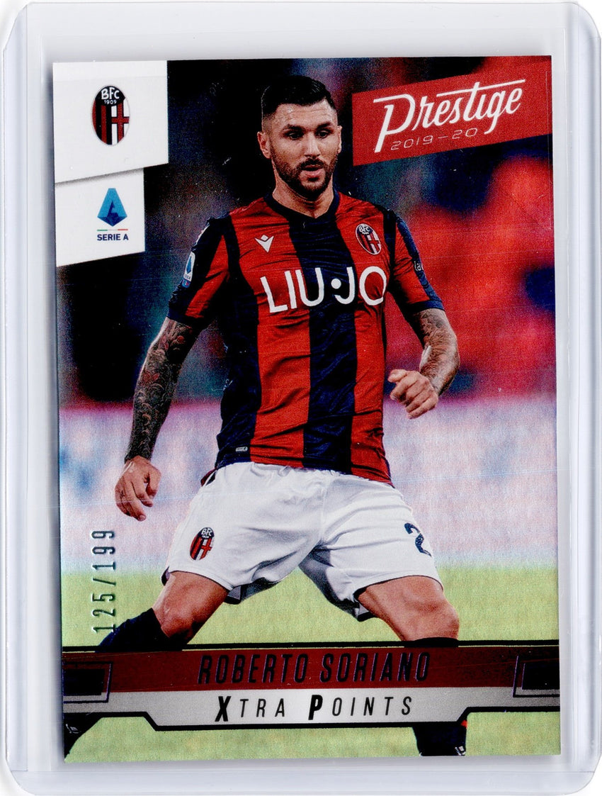 2019-20 Chronicles Soccer ROBERTO SORIANO Prestige Xtra Points Purple 125/199-Cherry Collectables