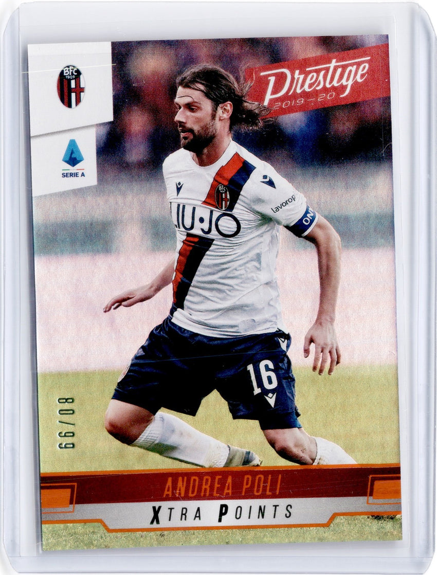 2019-20 Chronicles Soccer ANDREA POLI Prestige Xtra Points Orange 80/99-Cherry Collectables