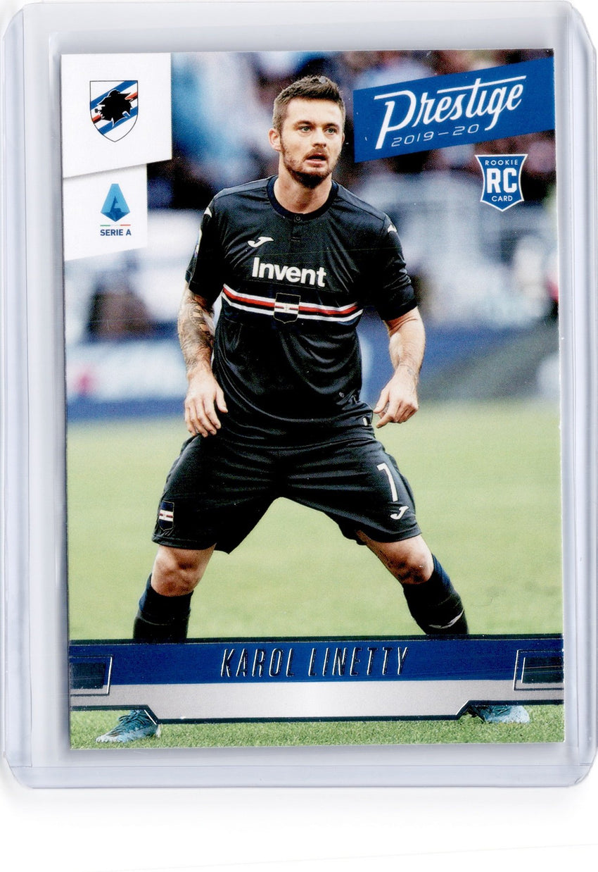 2019-20 Chronicles Soccer KAROL LINETTY Prestige Rookie #280-Cherry Collectables