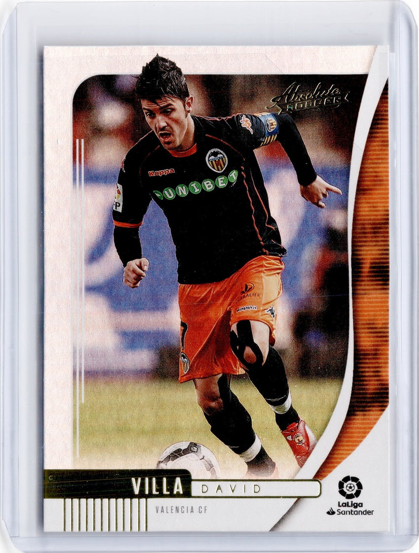 2019-20 Chronicles Soccer DAVID VILLA Absolute #9-Cherry Collectables