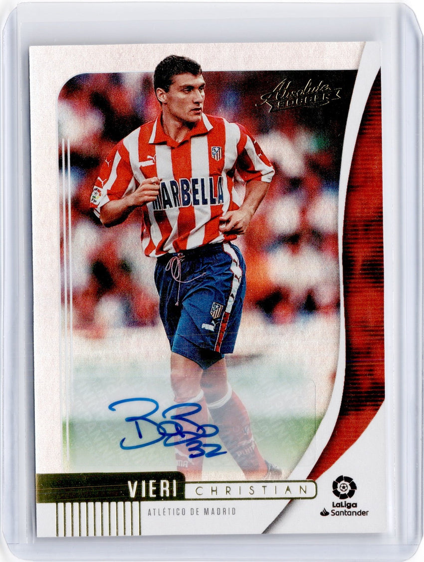 2019-20 Chronicles Soccer CHRISTIAN VIERI Absolute Auto #AB1 (2)-Cherry Collectables