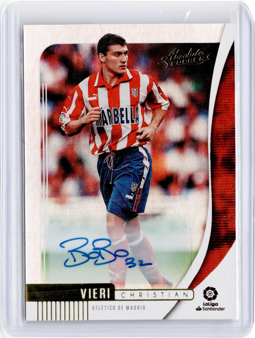 2019-20 Chronicles Soccer CHRISTIAN VIERI Absolute Auto #AB1 (1)-Cherry Collectables