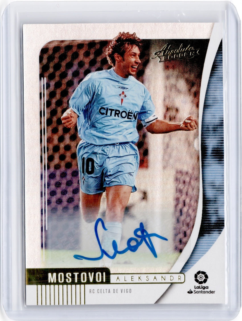 2019-20 Chronicles Soccer ALEKSANDR MOSTOVOI Absolute Auto #AB4-Cherry Collectables