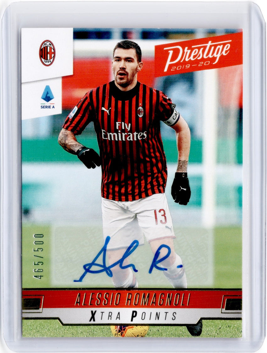2019-20 Chronicles Soccer ALESSIO ROMAGNOLI Prestige Auto 465/500-Cherry Collectables
