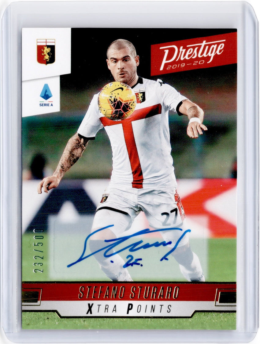 2019-20 Chronicles Soccer STEFANO STURARO Prestige Auto 232/500-Cherry Collectables
