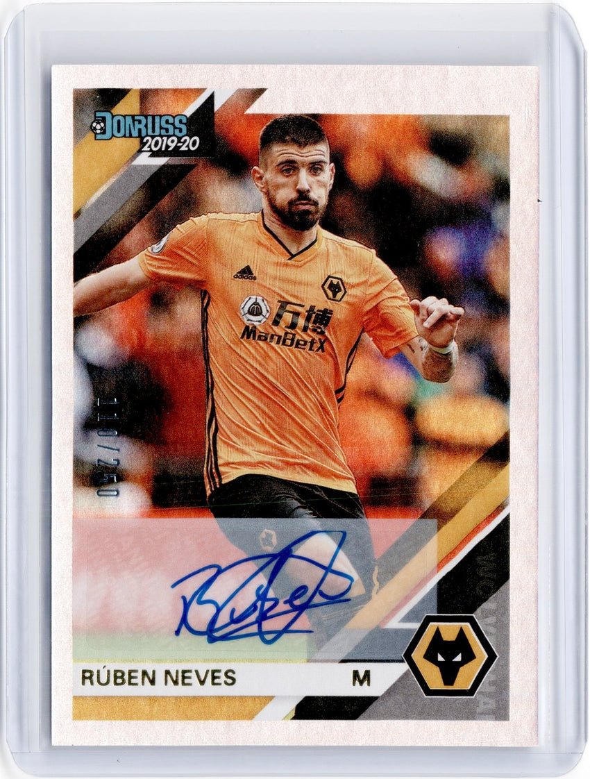 2019-20 Chronicles Soccer RUBEN NEVES Auto Holo 110/250-Cherry Collectables
