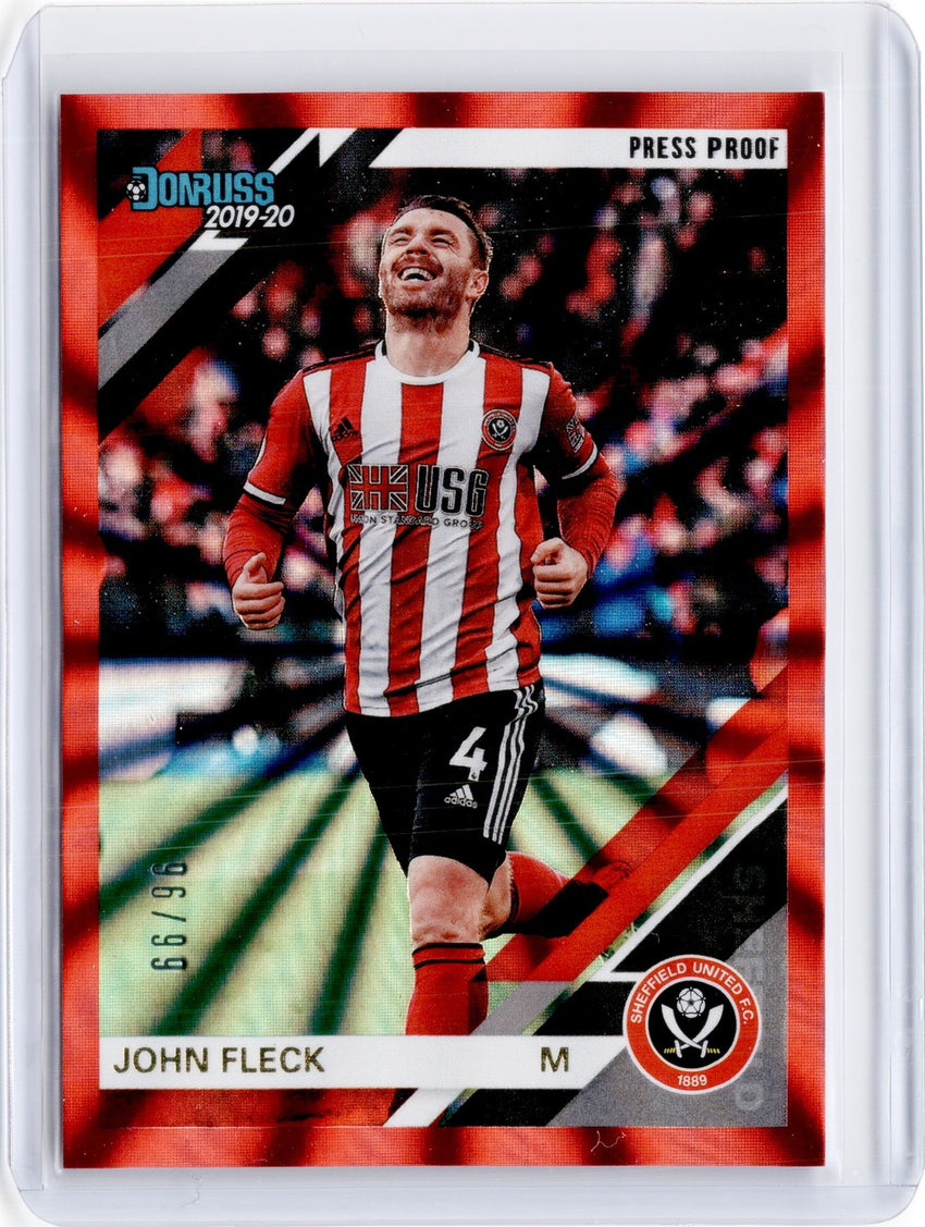 2019-20 Chronicles Soccer JOHN FLECK Red Laser 96/99-Cherry Collectables