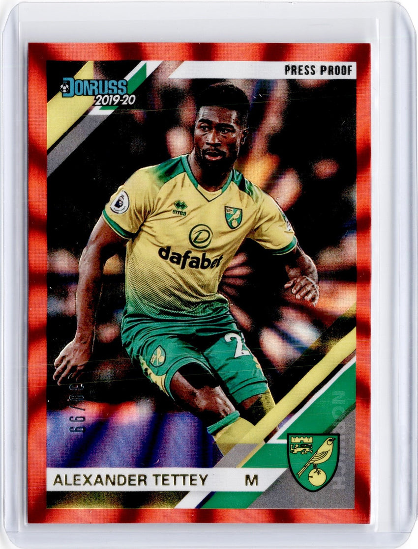 2019-20 Chronicles Soccer ALEXANDER TETTEY Red Laser 30/99-Cherry Collectables