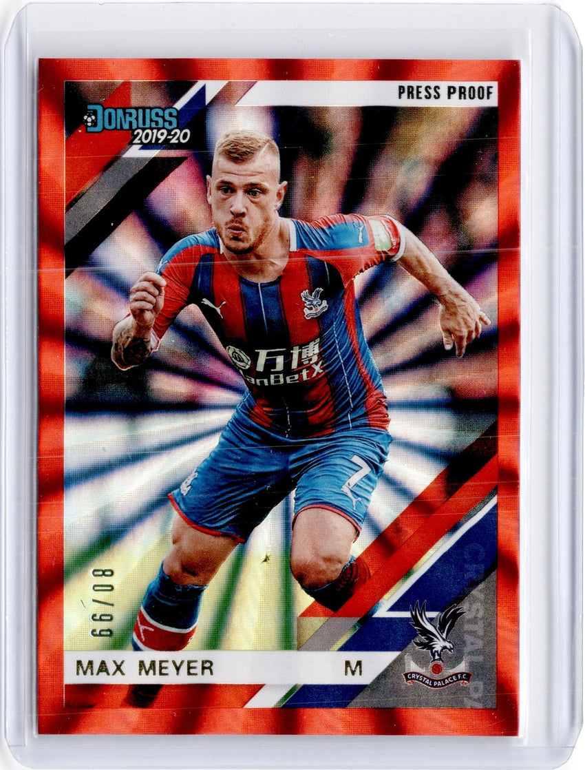 2019-20 Chronicles Soccer MAX MEYER Red Laser 80/99-Cherry Collectables