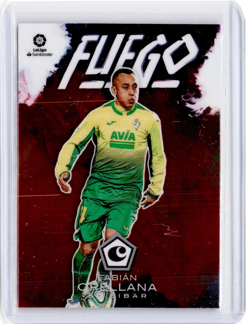 2019-20 Chronicles Soccer FABIAN ORELLANA Fuego #6-Cherry Collectables
