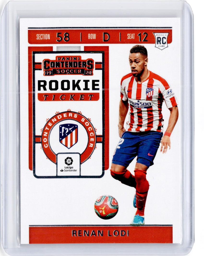 2019-20 Chronicles Soccer RENAN LODI Contenders Rookie Ticket #1-Cherry Collectables