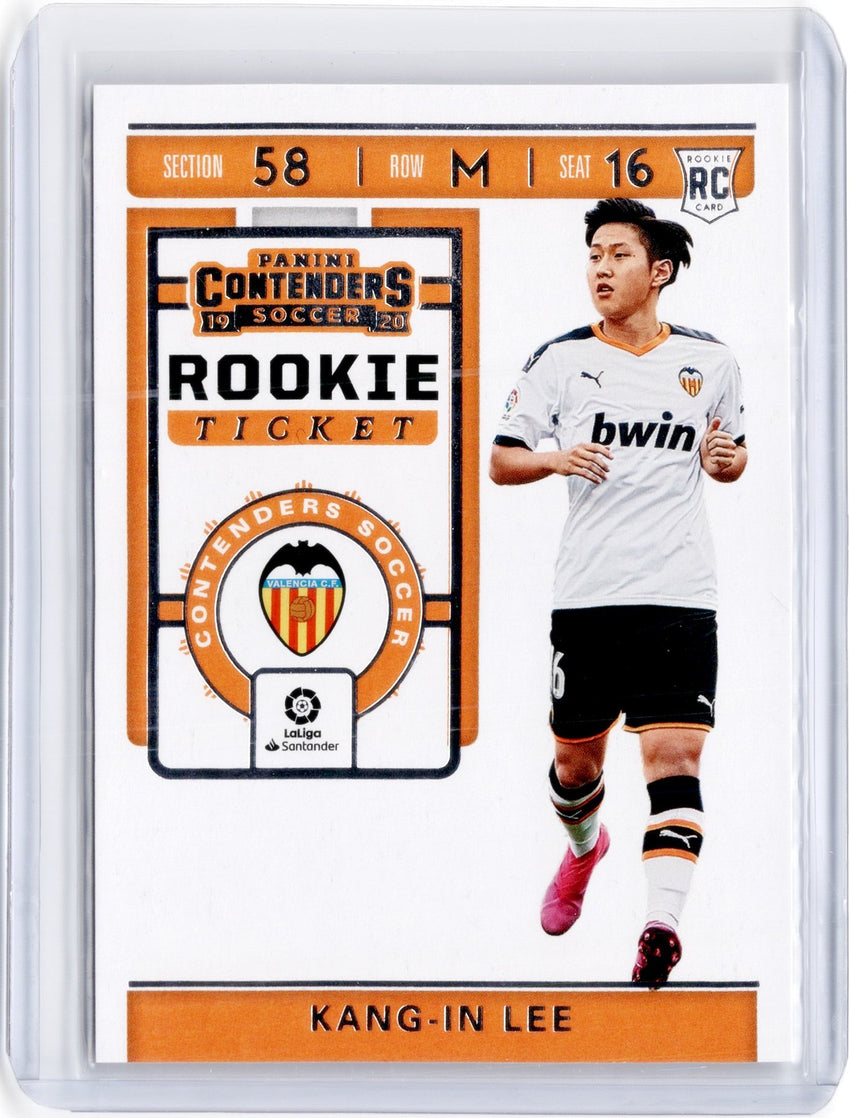 2019-20 Chronicles Soccer KANG-IN LEE Contenders Rookie Ticket #11-Cherry Collectables