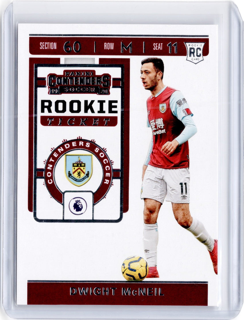 2019-20 Chronicles Soccer DWIGHT MCNEIL Contenders Rookie Ticket #16-Cherry Collectables