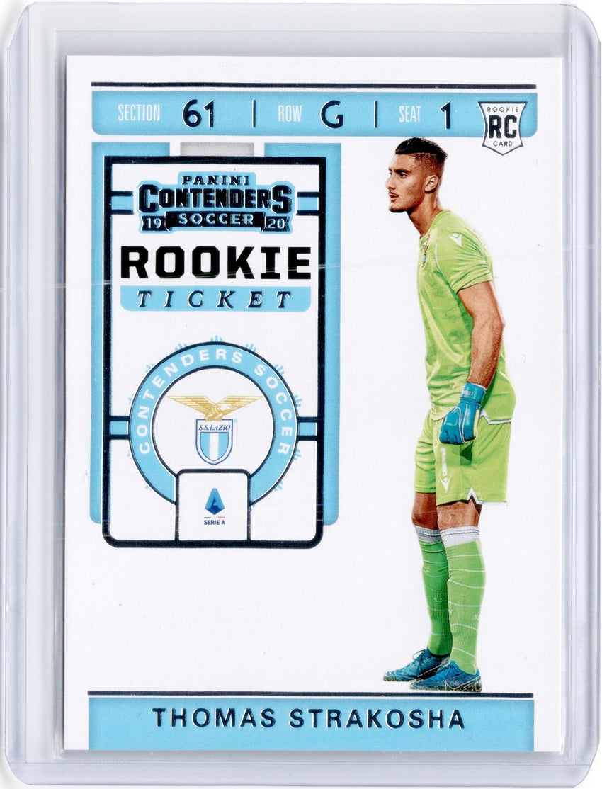 2019-20 Chronicles Soccer THOMAS STRAKOSHA Contenders Rookie Ticket #33-Cherry Collectables