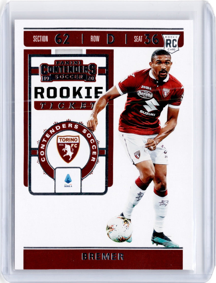 2019-20 Chronicles Soccer BREMER Contenders Rookie Ticket #37-Cherry Collectables