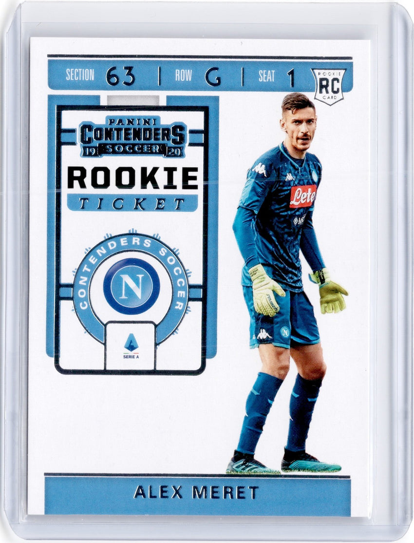 2019-20 Chronicles Soccer ALEX MERET Contenders Rookie Ticket #39-Cherry Collectables