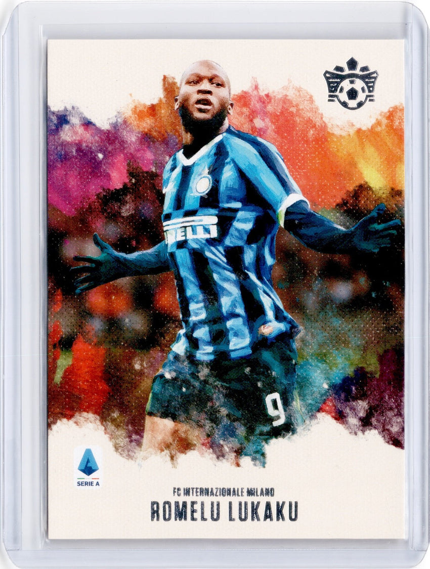 2019-20 Chronicles Soccer ROMELU LUKAKU Pitch Kings #8-Cherry Collectables