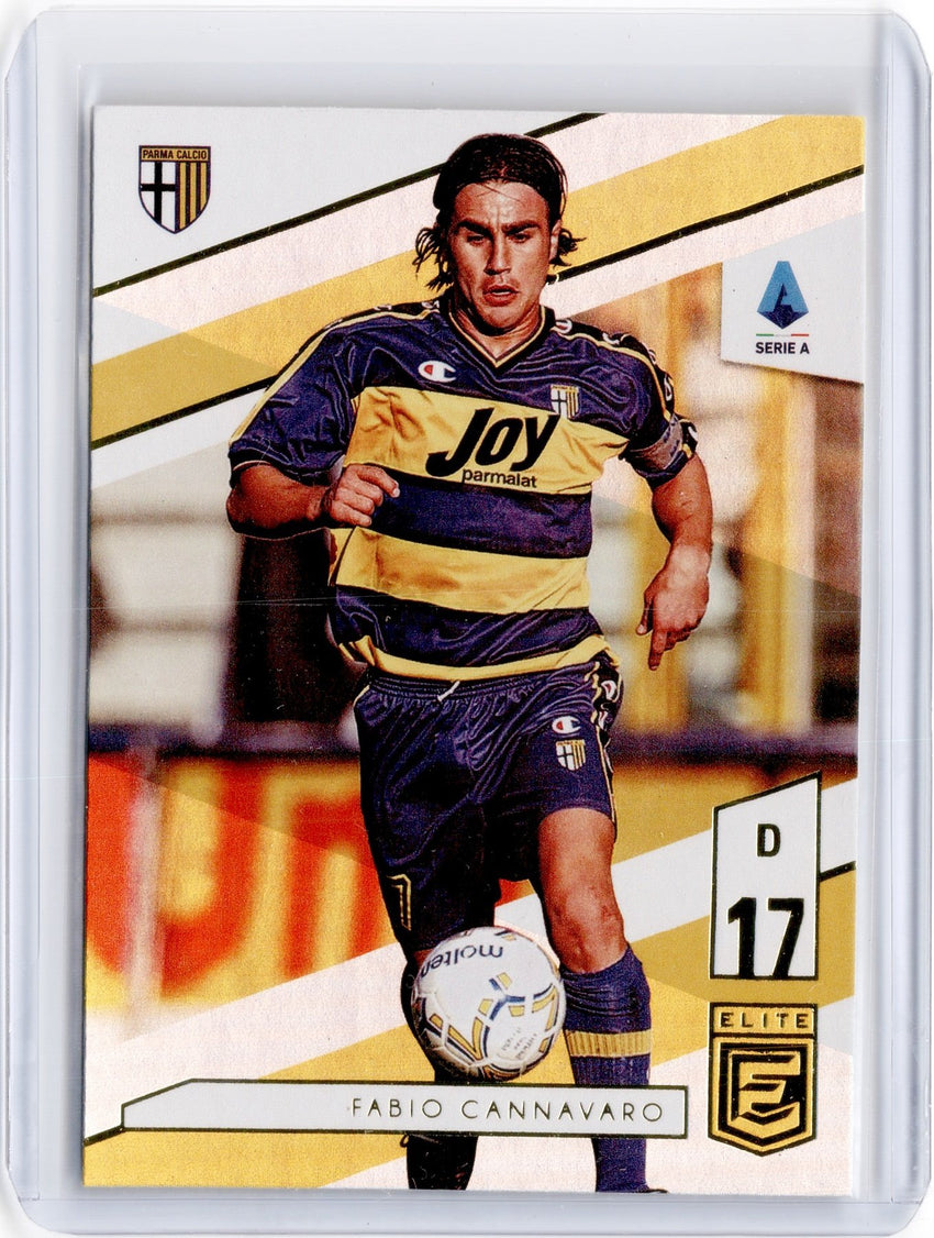 2019-20 Chronicles Soccer FABIO CANNAVARO Elite #36-Cherry Collectables