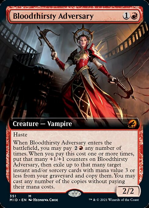 351EXTENDED Bloodthirsty Adversary 351 - Midnight Hunt