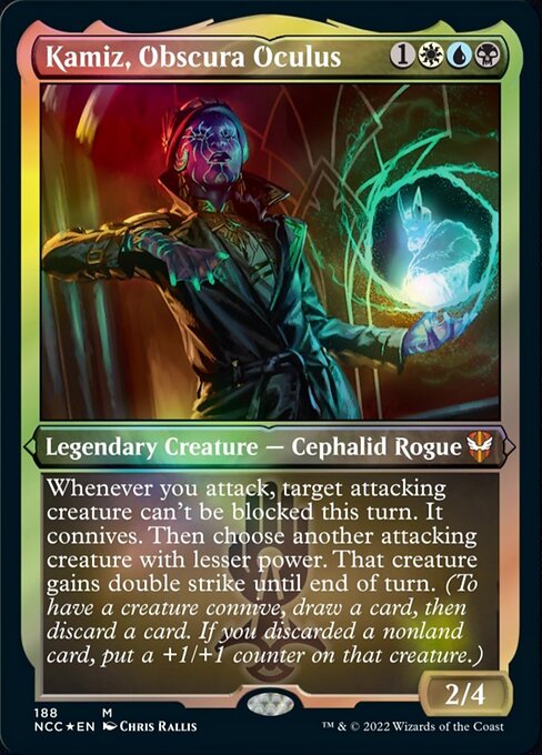 Kamiz, Obscura Oculus #188 -  New Capenna Commander