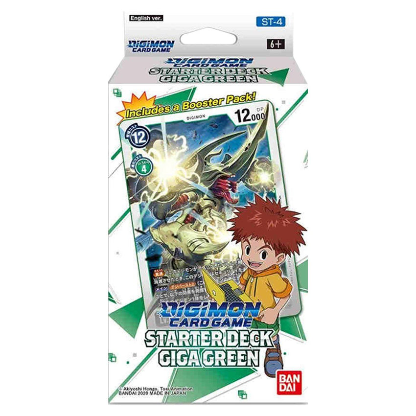 Digimon Card Game Series 04 ST-4 Giga Green (Pre Order Apr)-Cherry Collectables