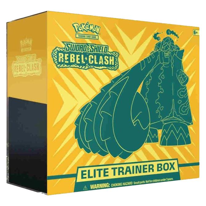 Pokemon TCG Sword and Shield Rebel Clash Elite Trainer Box-Cherry Collectables