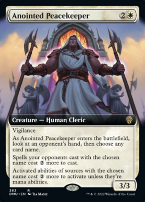 Anointed Peacekeeper - 383# - Rare - EXTENDED 