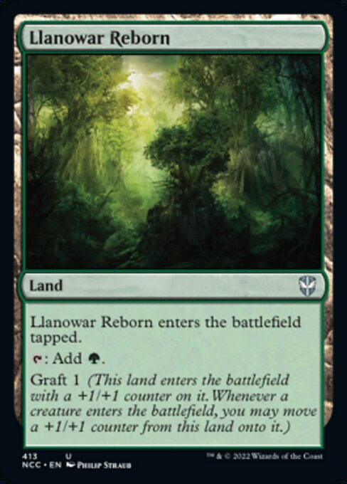 Llanowar Reborn #413 -  New Capenna Commander