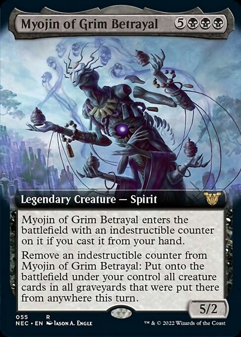 Myojin of Grim Betrayal 55 - Kamigawa Neon Dynasty Commander