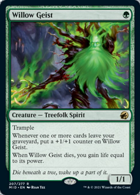 207Willow Geist 207/277 Rare - Midnight Hunt
