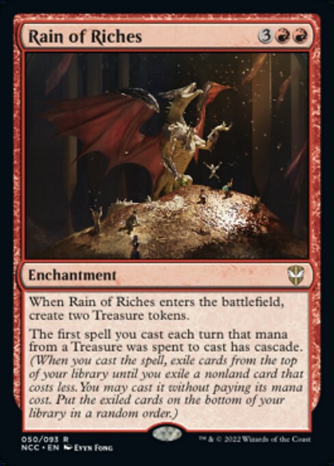 Rain of Riches 50/93 -  New Capenna Commander