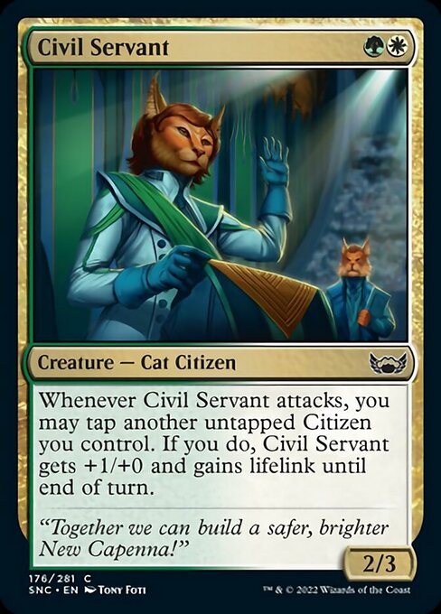 Civil Servant 176/281 - Common Streets of New Capenna