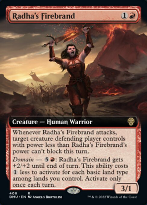 Radha's Firebrand - 408# - Rare - EXTENDED 